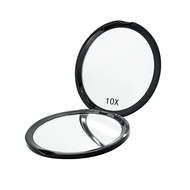 Mini Makeup Mirror Portable Compact Pocket Mirror 1X 10X Magnifying