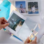 2 Pack 4x6"Photo Sleeves,Photo Flip Book for 100 4x6"Pictures,Photo Album Refills,Photo Sleeve Inser