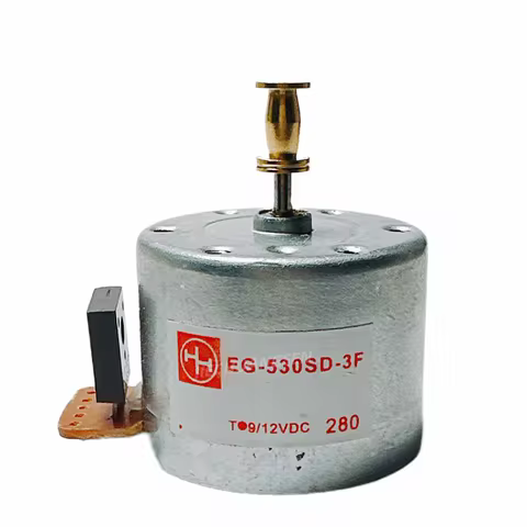 Vinyl Record Player DC 9V - 12V Motor 9/12V DC CW EG-530SD-3F Low Noise Replace Aging Motor