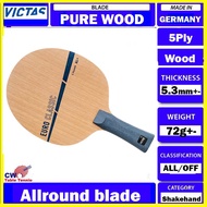 Victas Euro Classic ALL+ 5Ply Wooden Blade Table Tennis Blade Ping Pong Kayu