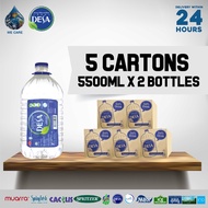 DESA Mineral Water (5500ml x 2 Bottles x 5 Cartons)