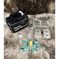 (v5) Makita 18V 5s 3P 15 cell circuit case accepts original charger, has balance and battery indicat