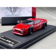 STAR MODEL Ferrari 512 TR Testarossa LB-Works Modified Red (Black Rim) with Retractable Headlights