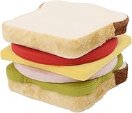 Palette Life Bread Cushion Slow Rising BLT Sandwich Bread 2 Pieces Tomato, Lettuce, Cheese Ham