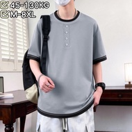 [High-Quality Material, Wear 45-130kg] M-8XL Summer Trendy Plus Size Quick-Drying Casual Stretch Rou
