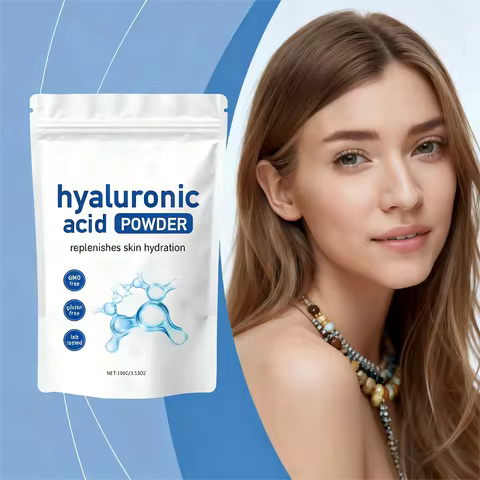 Jelly Mask Powder Moisturizing Facial Hyaluronic Acid Deep Hydration Glow Skin Elasticity Increased 