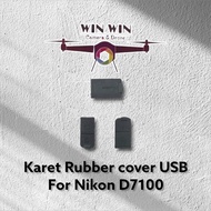 Rubber cover USB For Nikon D7100