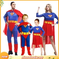Halloween cos Adult Superman Male Female Spiderman Batman Captain America Muscle Thor Character Perf