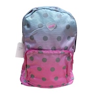 Standard - Funzzy Bag Pack Large Polkadot (Rasel Bag, School Bag, Back Pack, Travel Bag)