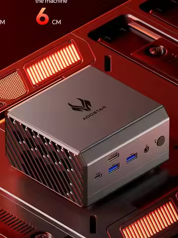 AOOSTAR GT37 Mini PC AMD Ryzen™ AI 9 HX 370 32GB LPDDR5X-8000MHz 1TB PCIe4.0 SSD, 12C/24T up to 5.1G