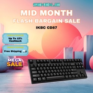 iKBC CD87 BT Bluetooth Tenkeyless Mechanical Keyboard - Black   - (Stock Clearance - 1 Month Warrant