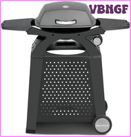 แก๊สโพรเพนย่าง VBNGF ที่ย่างบาร์บีคิวโต๊ะแบบพกพาพร้อมรถเข็นสำหรับลานบ้านเดินทาง20.47 "D X 40.15" W X
