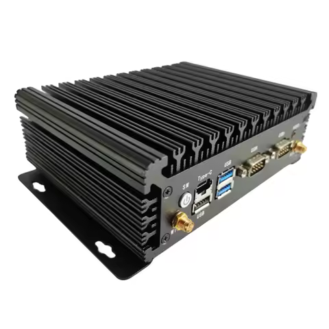 Mini Industrial Pc 3years Warranty Fanless Pc Rugged Intel Alder Lake-N100 Computer 8g Memory 256G S