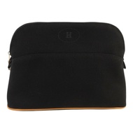HERMES 【Hermes Fair】帆布Bolide Case Medium銀扣手拿包