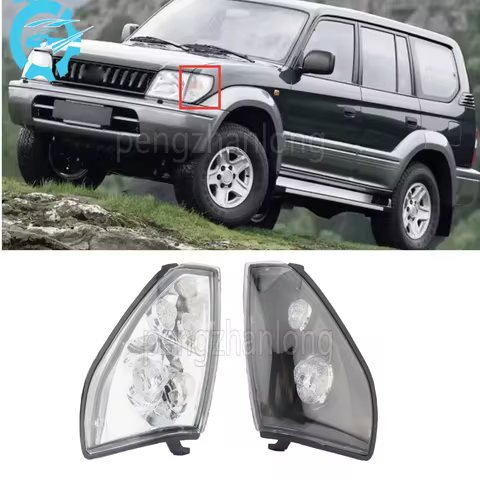 Car Corner Lamp Turn Signal Light Shell For Toyota LAND CRUISER PRADO LC90 FJ90 RZJ90 VZJ95 KZJ95 19