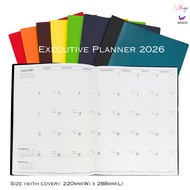 Executive Planner 2026 A4 Size Corporate Planner Planning Column Calendar Diary Table Desk Yearly Mo