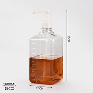 MLADEN Universal 1600ml Sugar Press Bottle 5cc 10cc Milk Tea Syrup Pump Juice Liquid Oil Dispenser J