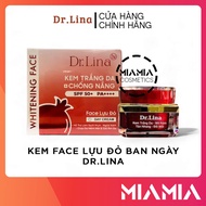 Combo Kem Face Dr.Lina Ban Ngày Và Ban Đêm 25g - Kem Face Dưỡng Trắng Giảm Thâm Nám Lựu Đỏ Dr.Lina C