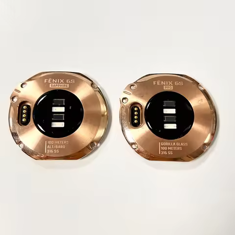 For Garmin Fenix 6s gold fenix 6s sapphire gold case shell cover rear button GPS Repair Replacement 