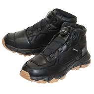 [AVIREX] AV2290 DISASTER Mid-Cut Biker Shoes BLACKxBLACK US7 - Approximately 25.0 cm