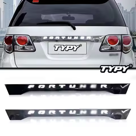 TYPY For Toyota 2012-2015 Fortuner LED Through-Tail Light Body Kit With Turnin Emergency Brake Signa