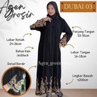 Nur ABAYA BORDIR DUBAI 03 TERMURAH ABAYA SYARI ABAYA HITAM ABAYA