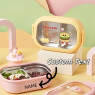 1pc Customizable French Fries & Burger Bento Box, Portable For Outdoor, Travel, Student, Office Work