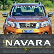 Cutting Sticker Car Windshield Nissan Navara Windshield Sticker