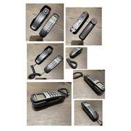 Wall Mounted Corded Telephone Caller ID Display Wired Landline Phone for Home Hotel Office