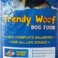TRENDY WOOF DOG FOOD 15KG (LAMB)