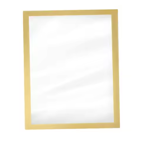 1PC display wall frame Gold A4 photo frame certificate frame 8.5x 11 magnetic gold photo frame