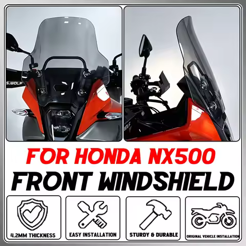 For Honda NX500 NX 500 nx500 500NX Motorcycle Accessories Windshield NEW Heightened Deflector Windpr