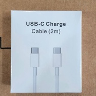 Type C TO Type C Cable For Mac 2M