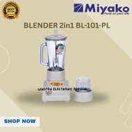 Miyako Blender BL 101PL 1 Liter Plastic/BL101PL/BL101 PL/BL-101PL ORIGINAL 100% MIYAKO/ OFFICIAL WAR