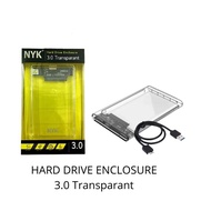NYK Hard Drive Enclosure 2.5 SATA USB 3.0 Casing HDD internal 2.5inch