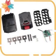 21V Battery Storage Box 21V 10S 18650 Li-Ion Battery Case 16.8V 4S PCBA Accessories