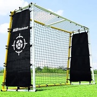 Haokelball 4-in-1 Soccer Rebounder Net – Ultra-Responsive Rebound for Shooting, Passing, Ball Contro