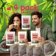 SG spot inventory  4pack  Yerba Mate Tea  Clean Energy, Gut Wellness  Mate Tea For Natural Energy, F
