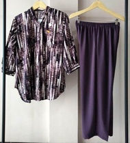 SETELAN WANITA CRINKLE DAILY KEKINIAN UKURAN JUMBO / SETCEL BOTEGA PREMIUM