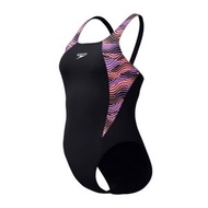 Speedo - ECO ENDURANCE+ 女士 HyperBoom 拼接 Muscleback 泳衣