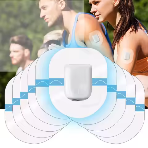 50/100PCS Waterproof Adhesive Patches for Freestyle Libre Sensor Covers Patch Clear Overpatch Tape D