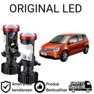AM 2pcs H4 LED Headlight Projector High Power Nissan Livina Car