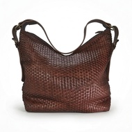 BERNIE Jayanti Brown Cowhide Bag Genuine Leather Shoulder Bag