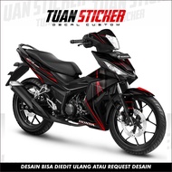 Supra Striping Decal Sticker GTR, Supra Striping GTR, Supra Decal GTR, Supra Sticker GTR B RED