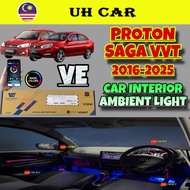 (VE) Proton Saga VVT 2016-2025 Car Interior Led Ambient Light Door Panel Trim Gear Knob Dashboard Fo