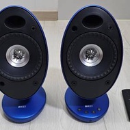 KEF EGG 磨砂藍色 bluetooth 藍芽 同軸 Hi-Fi 喇叭 可作DAC解碼