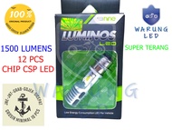 Lampu Led Motor Original Luminos Bebek Matik Beat Vario H6 AC DC