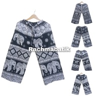 Women's Long Sleep Pants Tailand Elephant Women's Sleep Culottes Pants