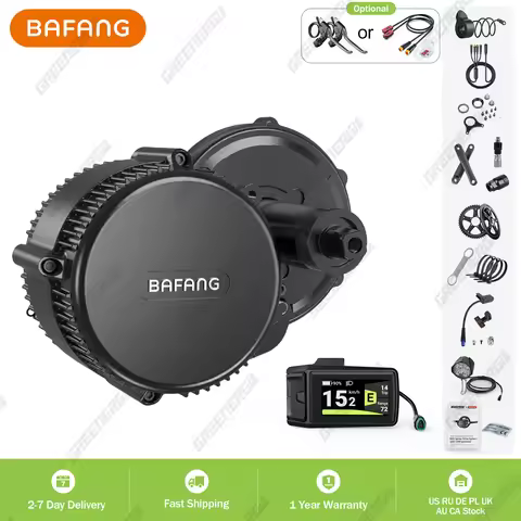 Bafang 750W 48V Motor Kit Complete Set Electric Bike Middle Drive 8fun BBS02 BBS02B eBike Conversion