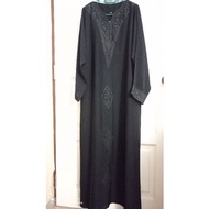 🏵️PRELOVED🏵️ JUBAH ABAYA MEKAH/ MADINAH HITAM